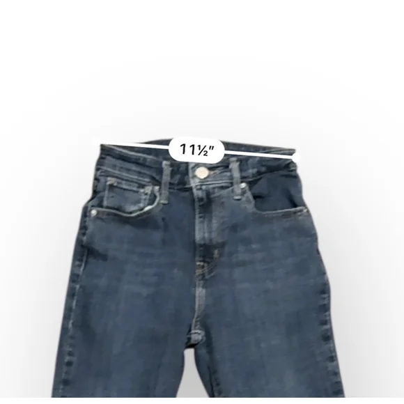 Levi's Women’s 725 High Rise Bootcut Jeans Size 25 Dark Wash Denim Western - Picture 2 of 9